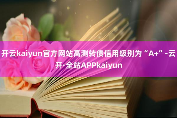 开云kaiyun官方网站高测转债信用级别为“A+”-云开·全站APPkaiyun
